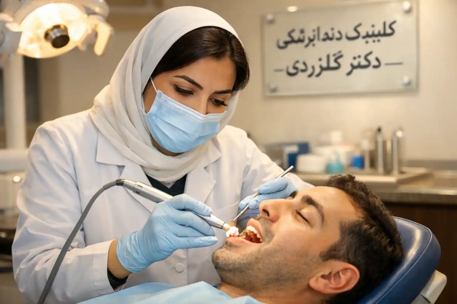 درمان سوراخ شدن دندان در تهران