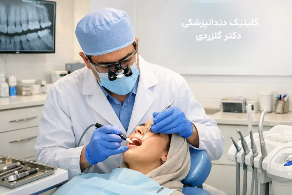 پر کردن دندان